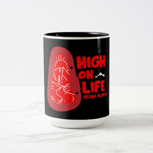 Tasse 2 Couleurs Skaha Bluffs Alpinisme Canada (Centre)