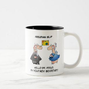 Tasse 2 Couleurs SLIP FREUDIEN avant avril McCallum