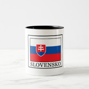 Tasse 2 Couleurs Slovène