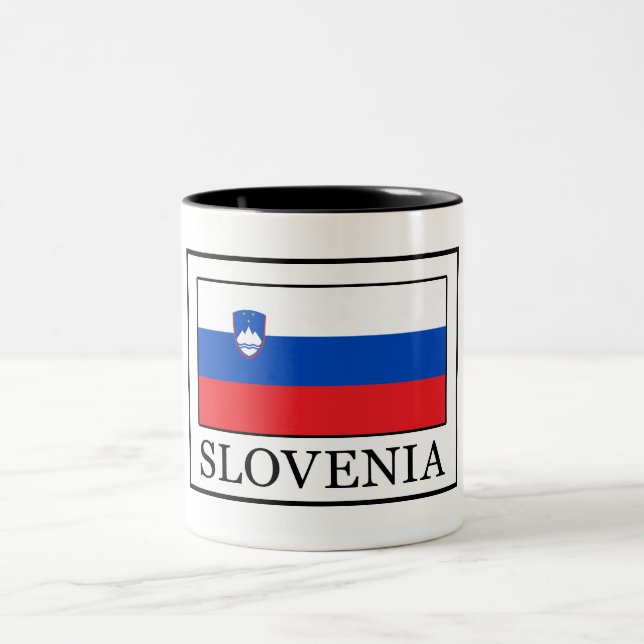 Tasse 2 Couleurs Slovénie (Centre)