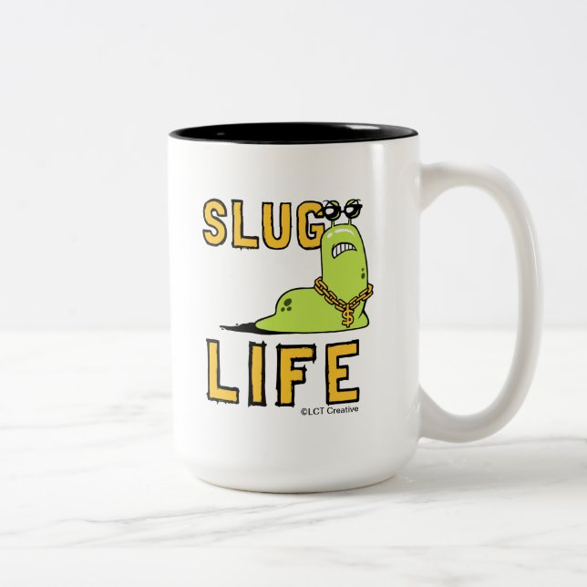 Tasse 2 Couleurs Slug Life (Droit)