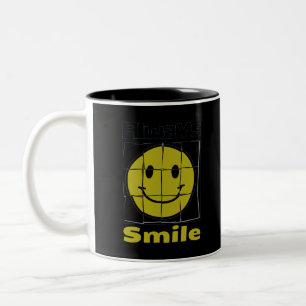 Tasse 2 Couleurs Smiling emoji