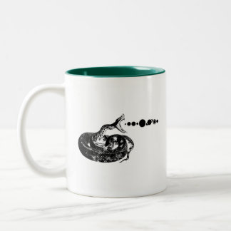 Tasse 2 Couleurs Snake Hiss Planètes Espace Système Solaire