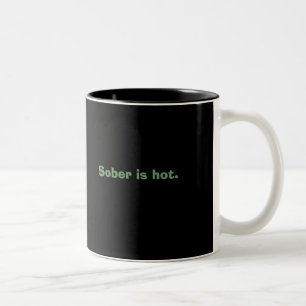 Tasse 2 Couleurs Sobre est chaud