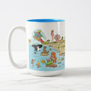 Tasse 2 Couleurs SoCal