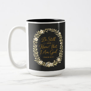 Tasse 2 Couleurs Sois Calme Et Sache Que Je Suis Dieu Psaume 46 Chr