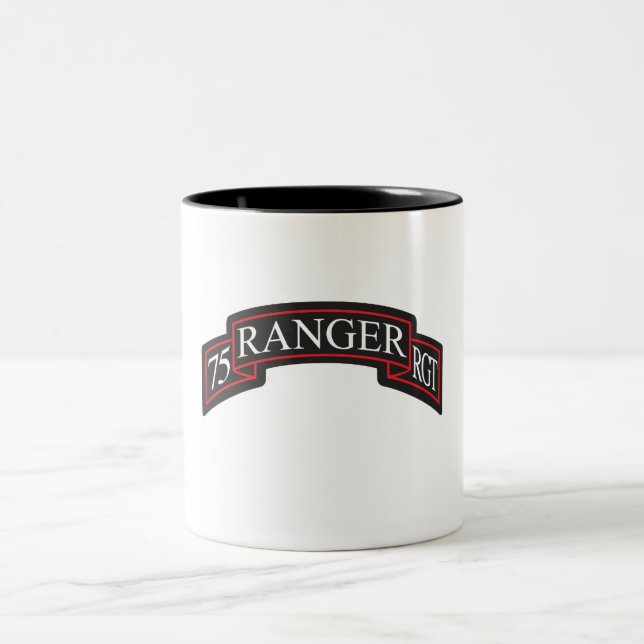 Tasse 2 Couleurs soixante-quinzième Rouleau de régiment de Rangers (Centre)