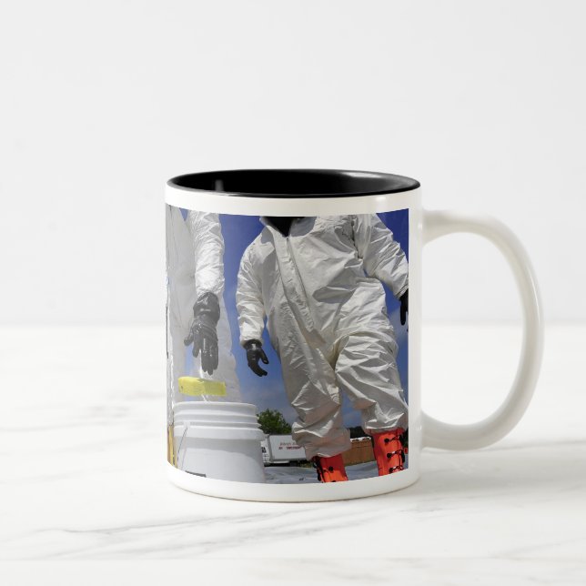 Tasse 2 Couleurs Soldats américains du 457e Bataillon de produits c (Droit)
