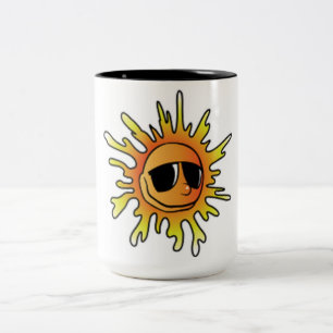 Tasse 2 Couleurs SOLEIL D'ÉTÉ cool