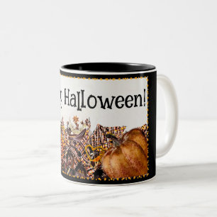 TASSE 2 COULEURS SOLEIL ! ENSOLEILLEMENT! HEUREUX HALLOWEEN ! :)