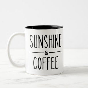 Tasse 2 Couleurs Soleil et café