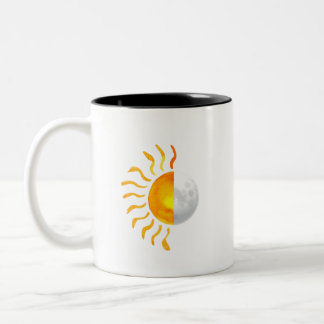 Tasse 2 Couleurs Soleil et lune hybrides