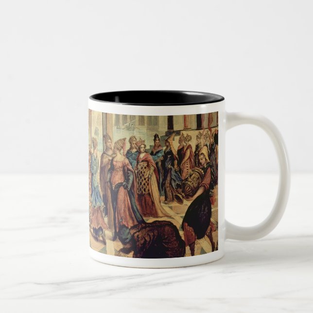 Tasse 2 Couleurs Solomon et la reine de Sheba (Droit)