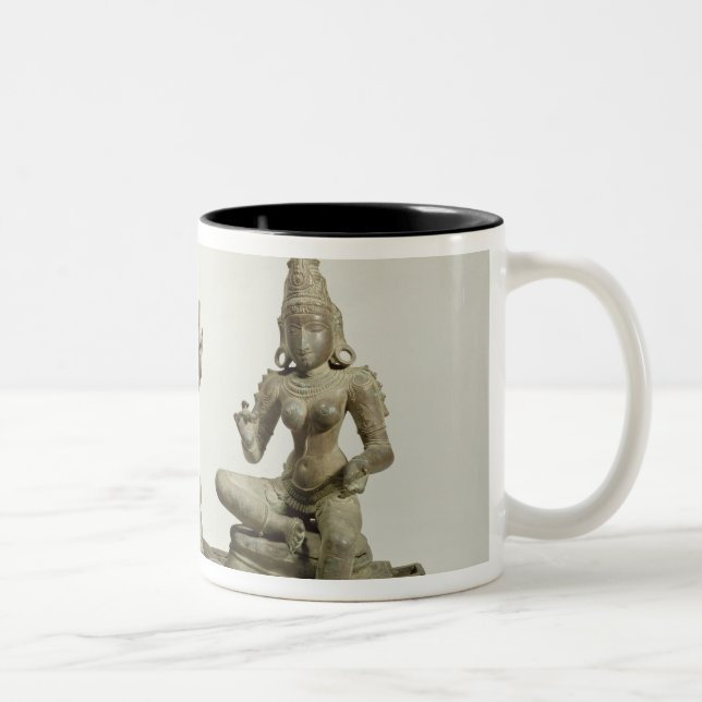 Tasse 2 Couleurs Somaskanda, Chola, Tamil Nadu (bronze) (Droit)
