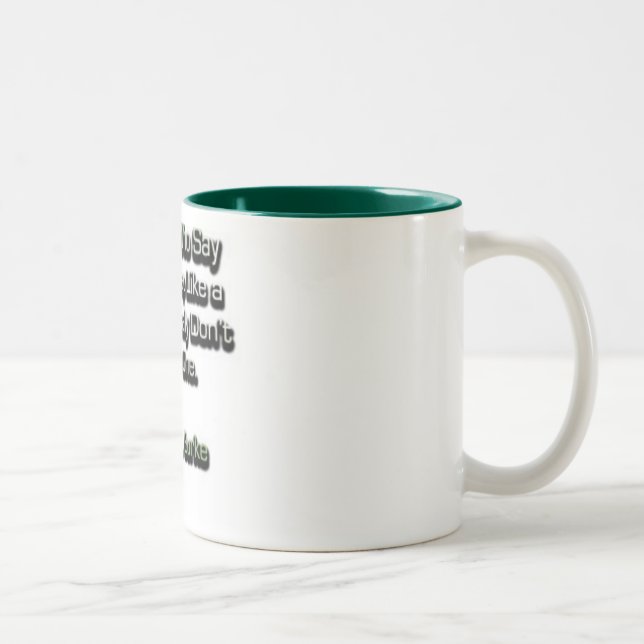 Tasse 2 Couleurs Sommeil comme un bébé ? (Droit)