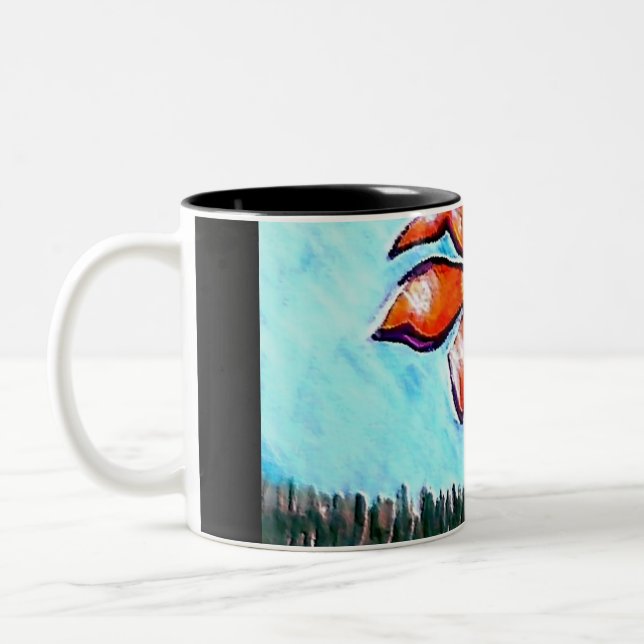 Tasse 2 Couleurs Son esprit (Gauche)