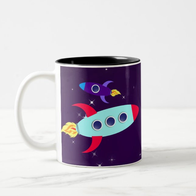 Tasse 2 Couleurs Sortez De Ce Monde ! Fille (Gauche)