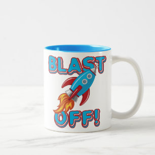Tasse 2 Couleurs Soufflez le bateau de Rocket