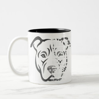 Tasse 2 Couleurs Soul Pitbull Amoureux des chiens