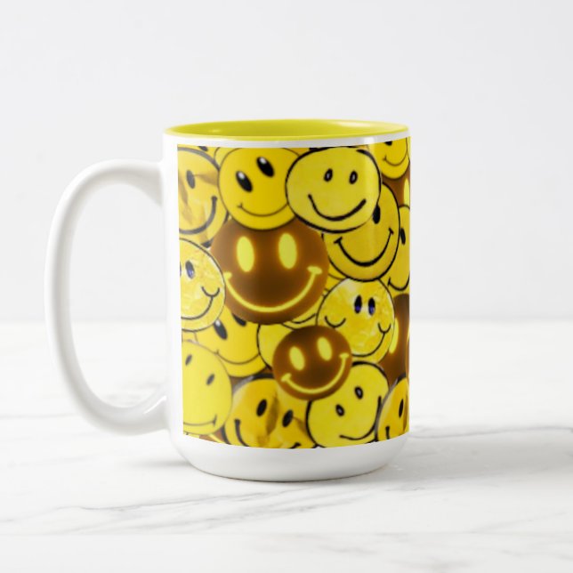 Tasse 2 Couleurs Sourire (Gauche)