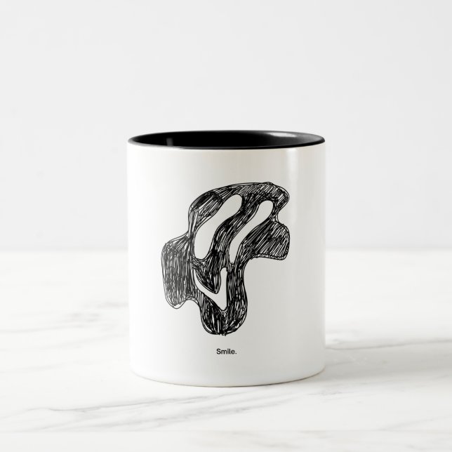 Tasse 2 Couleurs Sourire (Centre)