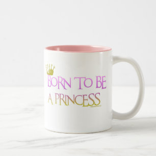 TASSE 2 COULEURS SOUTENU POUR ÊTRE UNE PRINCESSE
