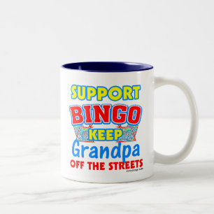 Tasse 2 Couleurs Soutien Bingo Grand