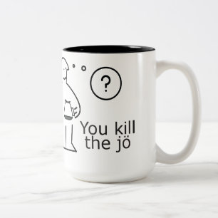 Tasse 2 Couleurs soyez aimable, rebobinage