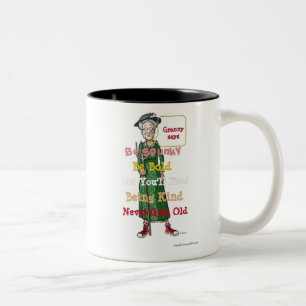 Tasse 2 Couleurs Soyez Audacieux, Soyez Gentils