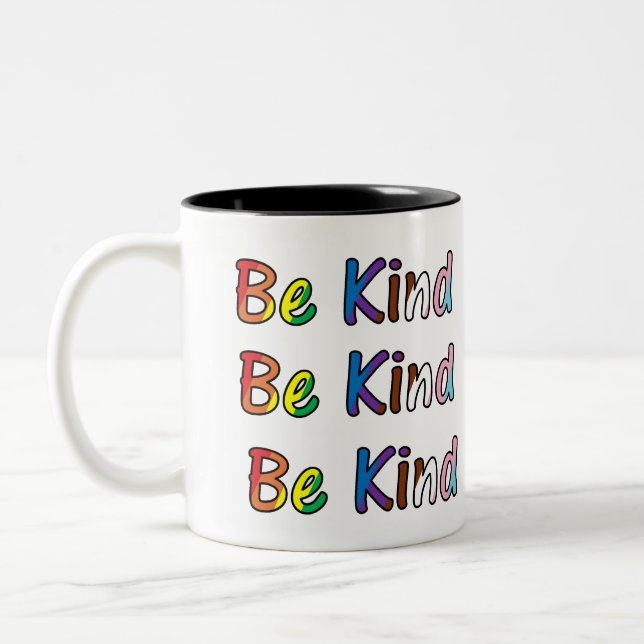 Tasse 2 Couleurs Soyez Gentil (Gauche)