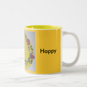 Tasse 2 Couleurs Soyez heureux