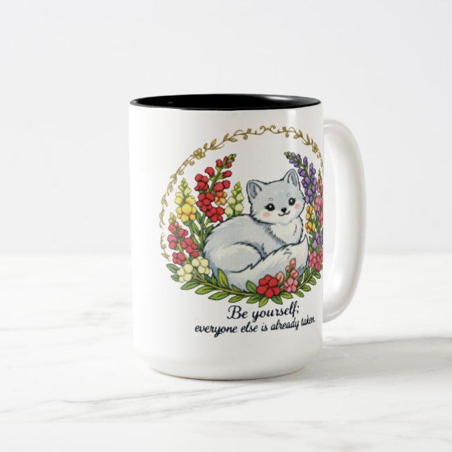 Tasse 2 Couleurs Soyez vous-même (Devant droit)
