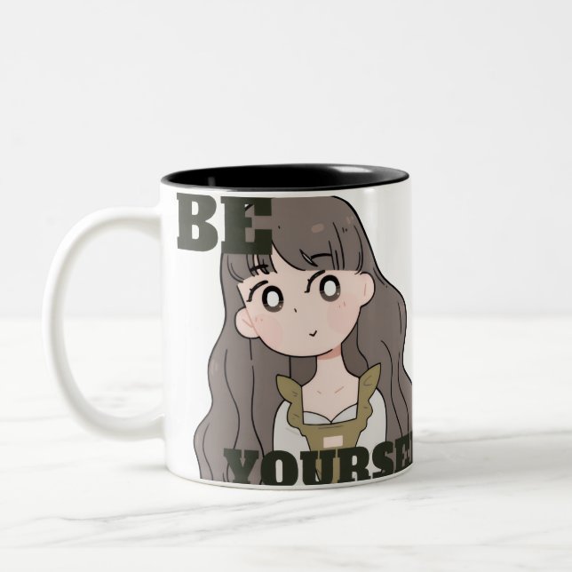 Tasse 2 Couleurs Soyez vous-même – Amour-propre & Confiance  (Gauche)