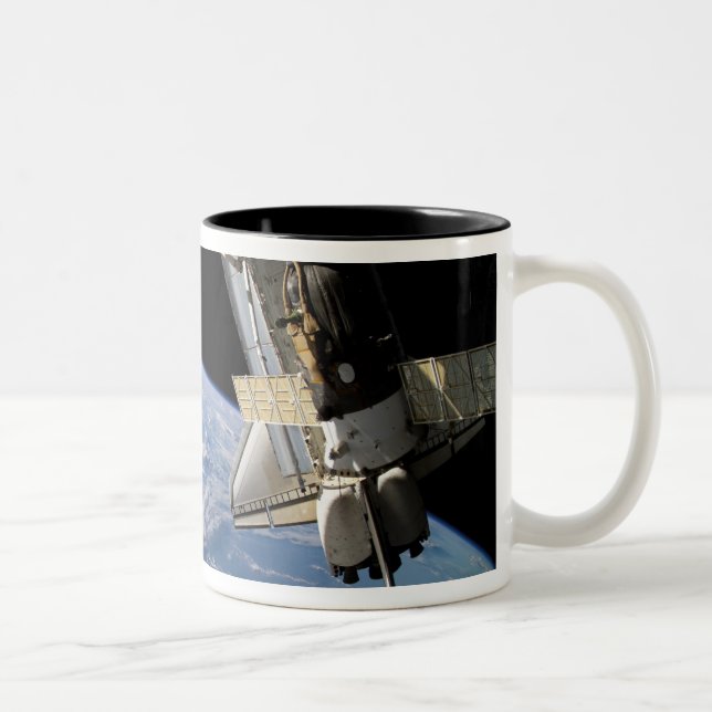 Tasse 2 Couleurs Space Shuttle Atlantis et un vaisseau Soyuz (Droit)