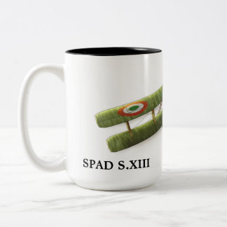TASSE 2 COULEURS SPAD S.XIII