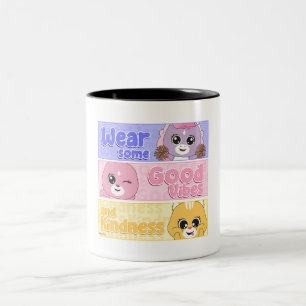Tasse 2 Couleurs SPARK Frienz Amis animaux mignons - Parfait pour l