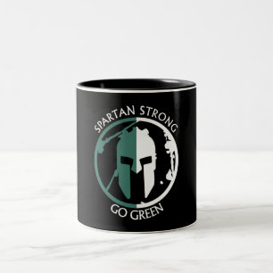 Tasse 2 Couleurs Spartan Strong Devenez écolo guerrier spartiate
