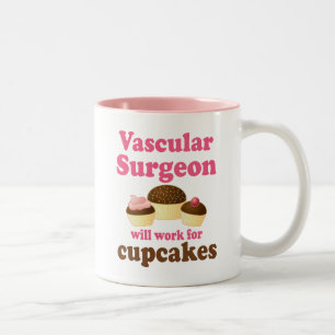 Tasse 2 Couleurs Spécialiste en chirurgie vasculaire drôle