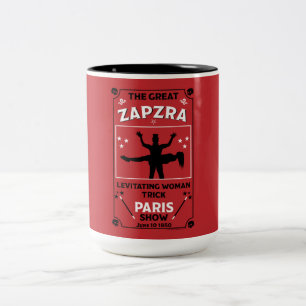 Tasse 2 Couleurs Spectacle magique victorien vintage classique