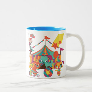 Tasse 2 Couleurs Spectateurs de cirque