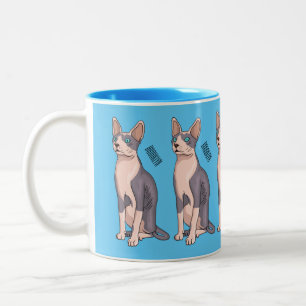 Tasse 2 Couleurs Sphynx cat