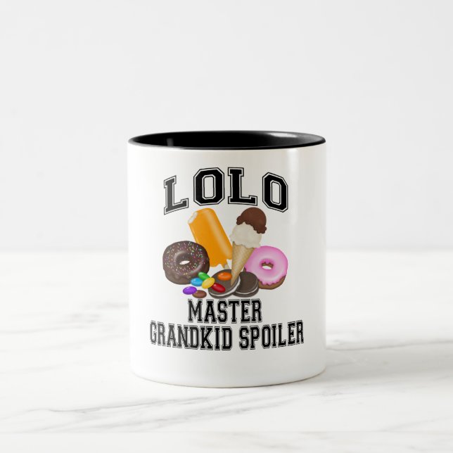Tasse 2 Couleurs Spoiler Lolo de Grandkid (Centre)