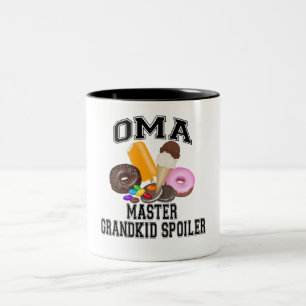 Tasse 2 Couleurs Spoiler Oma de Grandkid