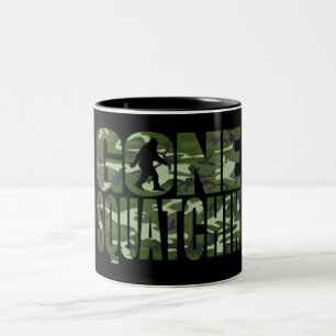 Tasse 2 Couleurs Squatchin allé par Camo personnalisable