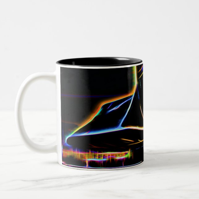 Tasse 2 Couleurs SR-71 Blackbird (Gauche)