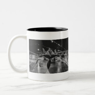 Tasse 2 Couleurs SR-71 Blackbird Au Dayton Air Force Museum