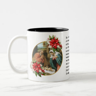 Tasse 2 Couleurs St. Andrew Noël Avent Novena Sainte Famille