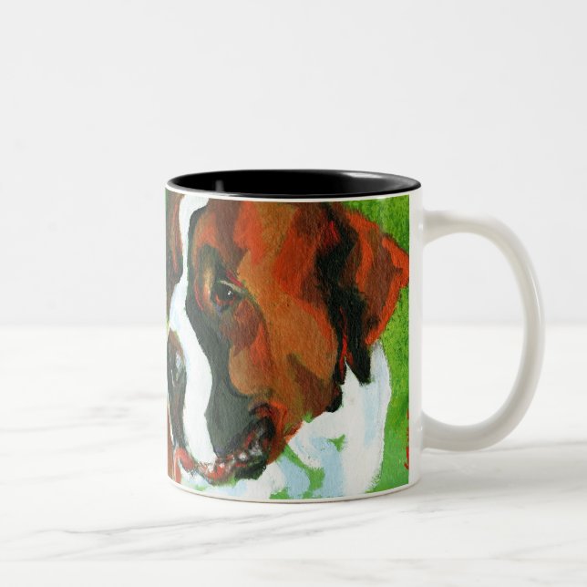 Tasse 2 Couleurs St Bernard (Droit)