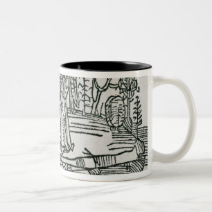 Tasse 2 Couleurs St Brendan sur l'île de poissons