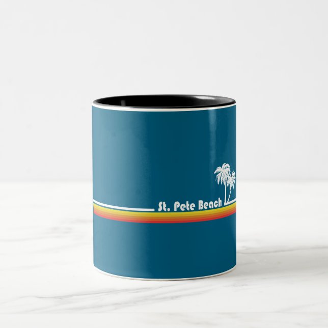 Tasse 2 Couleurs St. Pete Beach Floride (Centre)